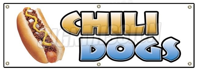 Chili Dogs Banner
