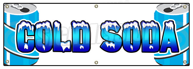 Cold Soda Banner