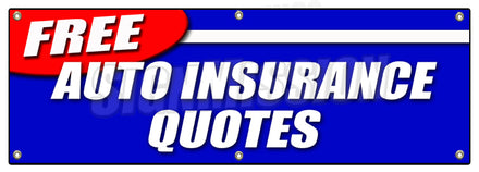 Free Auto Insurance Quotes Banner