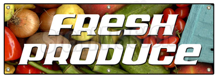 Fresh Produce Banner