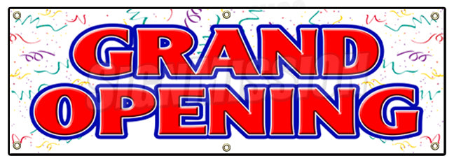 Grand Opening Banner