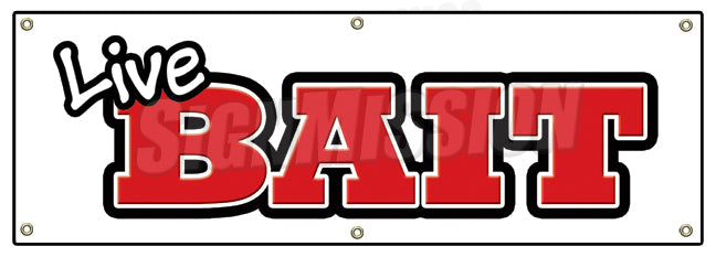 Live Bait Banner