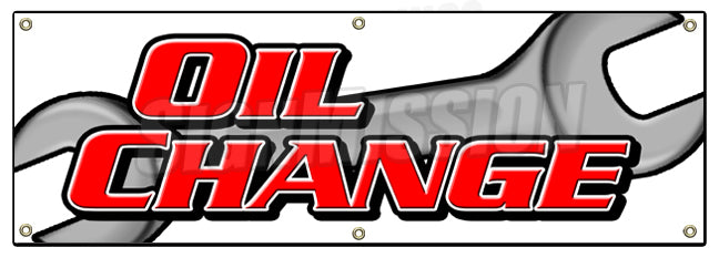 Oil Change Banner