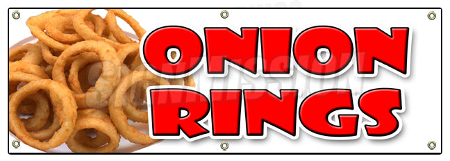 Onion Rings Banner