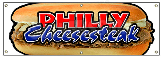 Philly Cheese Steak Banner