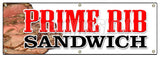 Prime Rib Sandwich Banner
