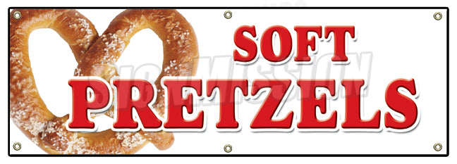 Soft Pretzels Banner