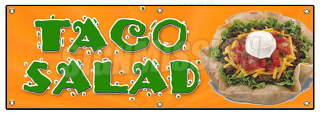 Taco Salad Banner