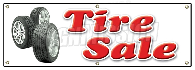 Tire Sale Banner