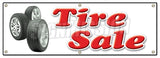 Tire Sale Banner