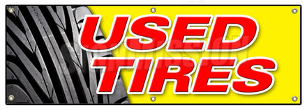 Used Tires Banner