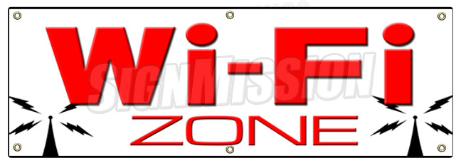 Wifi Zone Banner