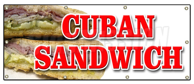 Cuban Sandwich Banner