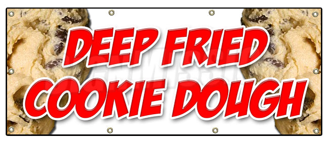 Deep Fried Cookie Dough Banner