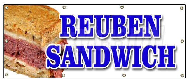 Reuben Sandwich Banner