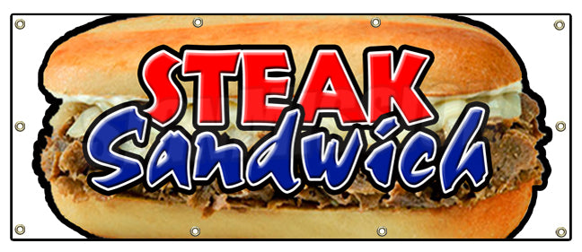 Steak Sandwich Banner