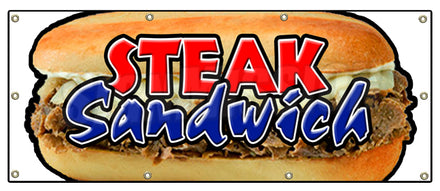 Steak Sandwich Banner
