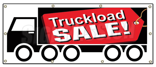 Truckload Sale Banner
