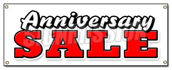 Anniversary Sale Banner