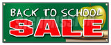 Back To School Sale Banner