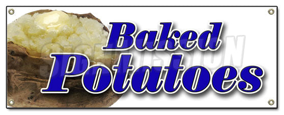 Baked Potatoes Banner