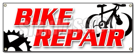 Bike Repair Banner