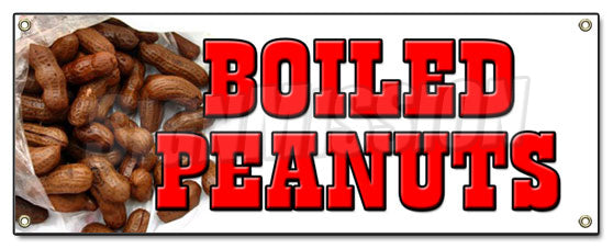 Boiled Peanuts Banner