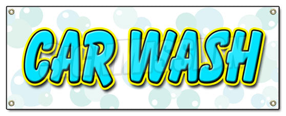 Car Wash Banner