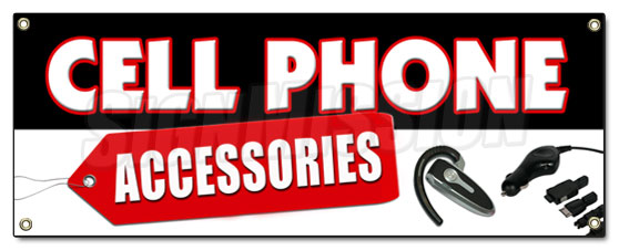 Cell Phones Accessories Banner