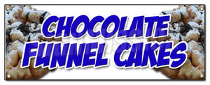 Chocolate Funnel Cakes Banner