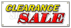 Banner for Clearance Sale