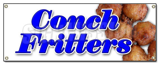 Conch Fritters Banner