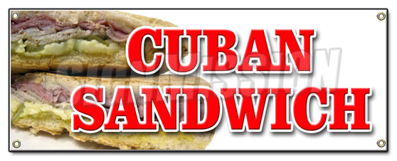 Cuban Sandwich Banner