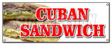 Cuban Sandwich Banner