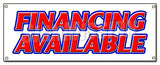 Financing Available Banner