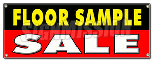 Floor Sample Sale Banner