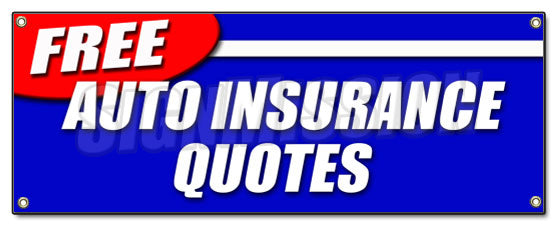 Free Auto Insurance Quotes Banner