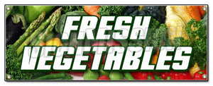 Fresh Vegetables Banner