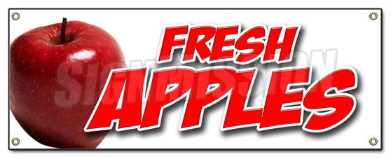 Fresh Apples Banner