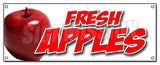 Fresh Apples Banner