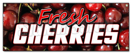 Fresh Cherries Banner