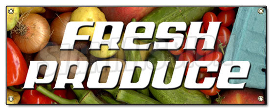 Fresh Produce Banner