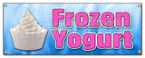 Frozen Yogurt Banner
