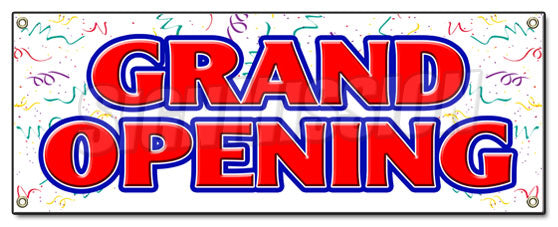 Grand Opening Banner