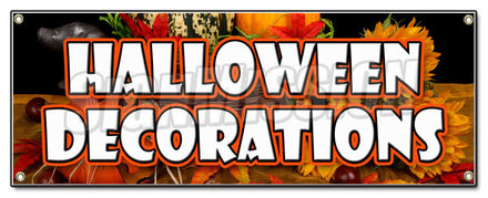 Halloween Decorations Banner