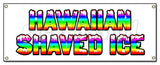 Hawaiian Shaved Ice Banner