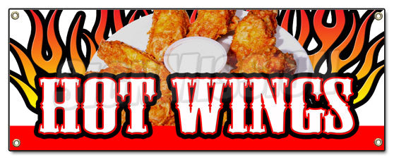 Hot Wings Banner