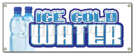 Ice Cold Water Banner