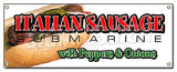 Italian Sausage Banner