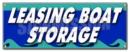 Leasing Boat Storage Banner